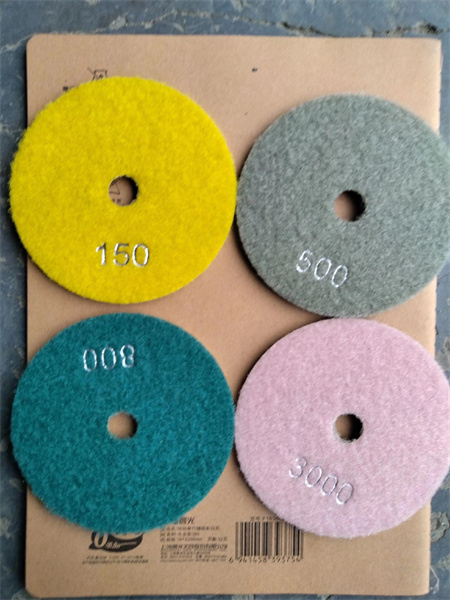 Diamond polish pad supplier for granite and quartz countertop distributors