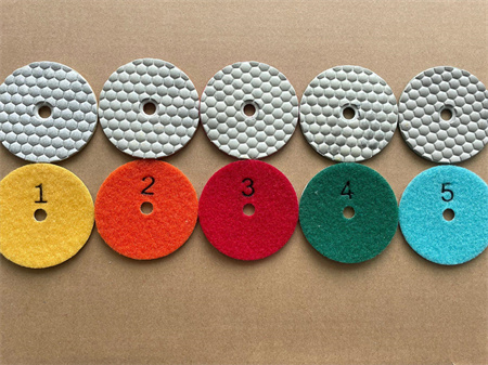 Diamond polish pad supplier for granite and quartz countertop distributors